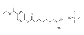 Gabexate mesylate