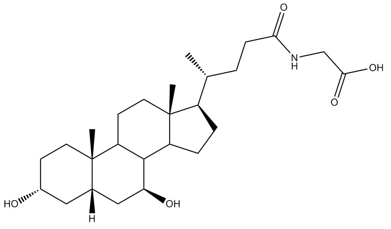 Glycoursodeoxycholic acid