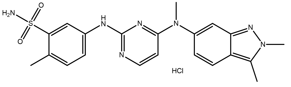 Pazopanib Hydrochloride